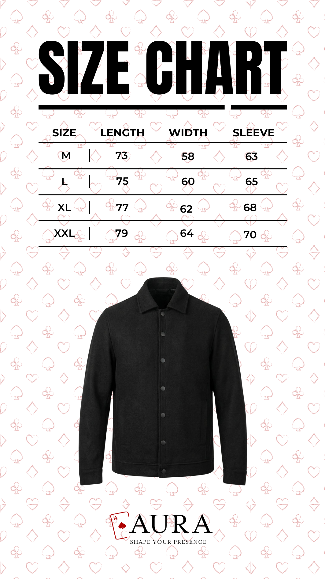 Aura black wool jacket